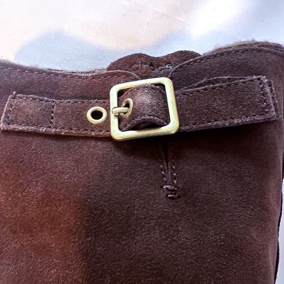 Crocs | Cobbler High Boot | Brown Suede Size 7 - Picture 14 of 15